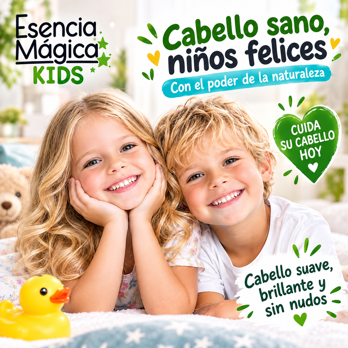 KIT PARA NIÑOS DE ACLARADOR Y CRECIMIENTO + ENVÍO GRATIS